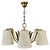 Vintage Pendant Light in Brass with Silk Shades by Josef Frank, 1955 For Sale - Image 17 of 17