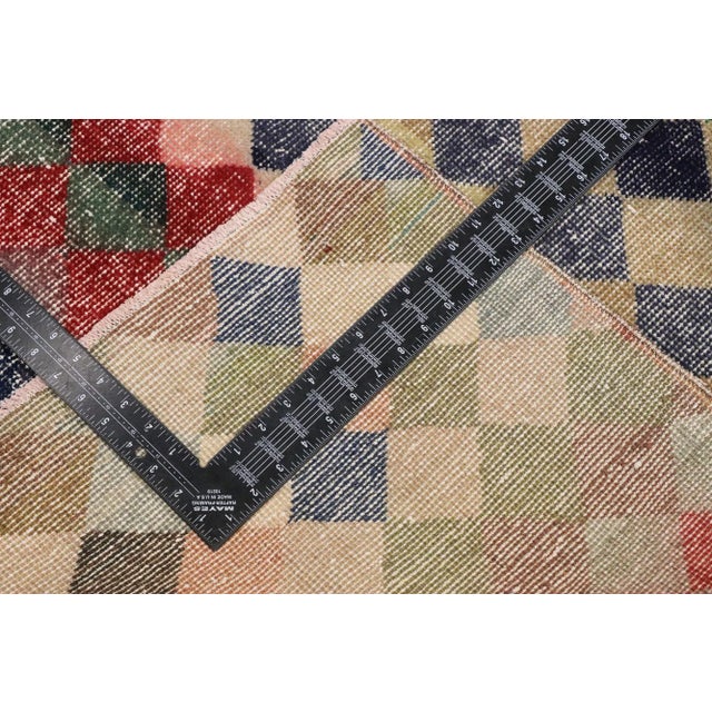 Vintage Turkish Sivas Rug, 04'03 X 05'10 For Sale In Dallas - Image 6 of 10