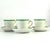 Large Belgian Porcelain Cups and Saucers, 1890s, Set of 6 For Sale - Image 3 of 10