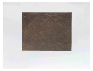 Mark Tobey, Abstract Composition, Etching, 1975