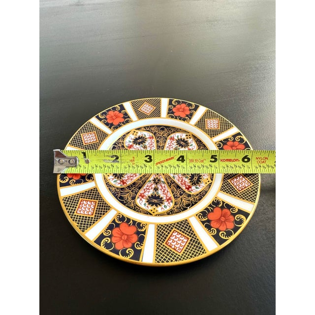 1968 Royal Crown Derby Old Imari Tea Trio ~ Pattern 1128 ~ XXXI - 3pcs For Sale - Image 11 of 12