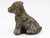 English Reconsitituted Stone Puppy or Dog Garden Ornament, England Mid 20th C. For Sale - Image 3 of 8
