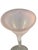 Large Pink and White Murano Glass Calla Lily Vase by Vito, 1984 For Sale - Image 10 of 12
