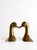 Almazán Patinated Brass Bookends, 1970s, Set of 2 For Sale - Image 3 of 8