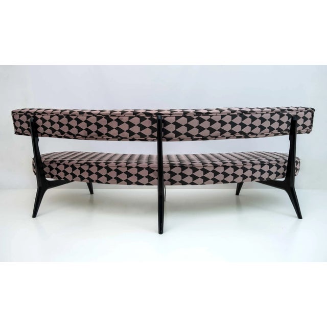 Modern Curved Floating Sofa attributed to Vladimir Kagan, 1980s For Sale - Image 11 of 13