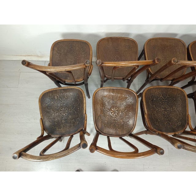 Bistro Chairs from Thonet, Set of 8 For Sale - Image 6 of 18
