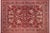 Red Shabby Chic Nagi Pak-Persian Red/Red Wool Rug - 9'0'' X 12'7'' For Sale - Image 8 of 9
