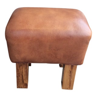 Pommel Horse Inspired Footstool For Sale