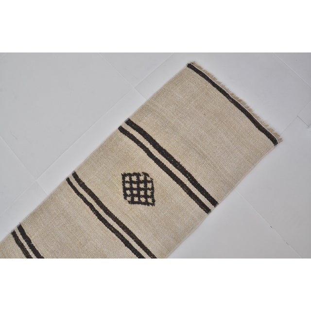 Anatolian Vintage Hemp Kilim Rug For Sale In Phoenix - Image 6 of 10