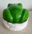 Ceramic Vintage Shallow Porcelain Frog Container Box For Sale - Image 7 of 10