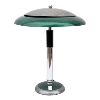 Art Deco Industrial Table Lamp, 1940 For Sale