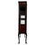 Early 20th Century Antique English Mahogany Glazed Display Cabinet For Sale - Image 11 of 12