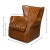 Classic Brown Leather Chair For Sale - Image 11 of 12