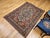 Vintage Persian Tabriz Area Rug, Hand-Knotted Wool, Heriz Geometric Pattern, Ivory & Red, 5x6 For Sale In Chicago - Image 6 of 18