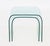 Late 20th Century Modern Waterfall Glass Nesting Side Tables, 2 For Sale - Image 5 of 9