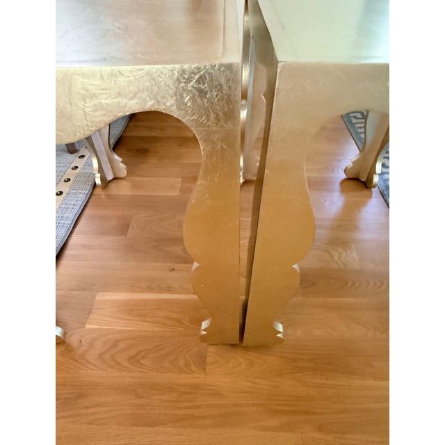 Contemporary Pair of Bernhardt Savoy End Tables For Sale - Image 3 of 11