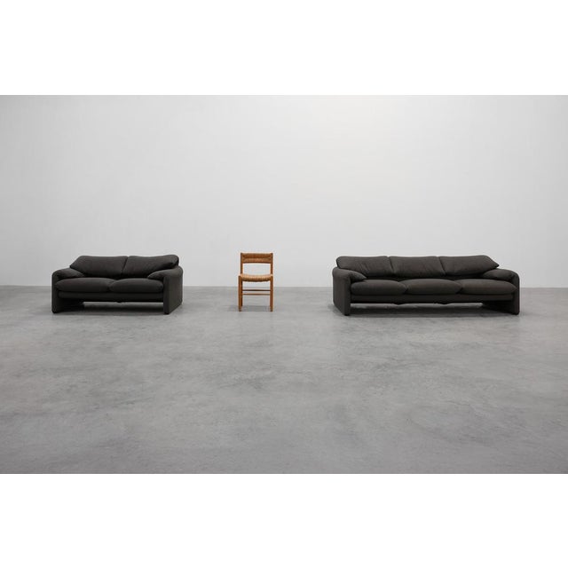 Two-Seat Sofa by Vico Magistretti for Cassina, Italy, 1990s For Sale - Image 13 of 15