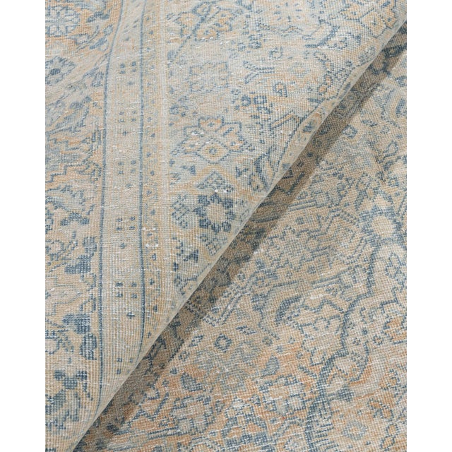 1940s Vintage Circa 1940 Lightly Distressed Tabriz Rug 7'7 X 10'8 For Sale - Image 5 of 13