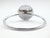 Modern Chrome Plated Brass Bathroom Hand Towel Ring For Sale - Image 3 of 5