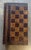 Late 19th Century 19thc Leather Top Game Boards Box For Sale - Image 5 of 7