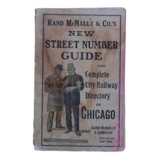 1916 Rand McNally Chicago Railway & Street Dir.'y For Sale