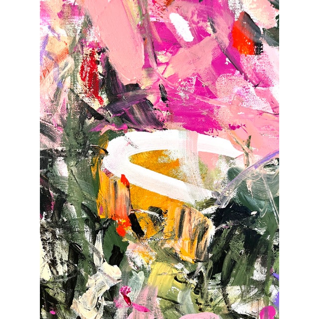 Ahhhhh, To Meet A Flower....the fragrance, the beautiful delicate color , the freshness...this painting is all those...