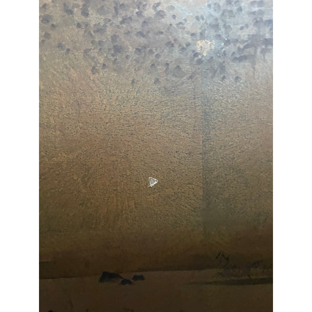 1950s Japanese Landscape Screen For Sale - Image 12 of 12