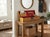 Wood Vintage Scholar Mustard Yellow Leather Rectangular Wood Trunk Box For Sale - Image 7 of 11