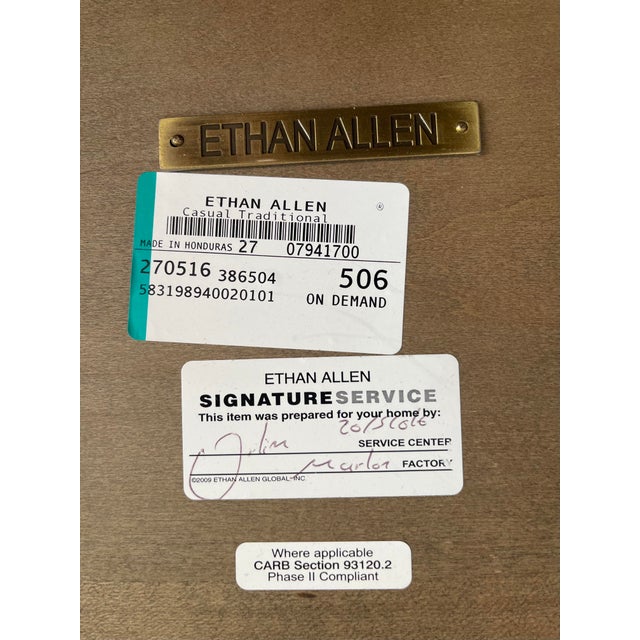 Ethan Allen Christopher Dining Table Chairish