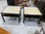Boho Chic 1970s Pair of Bamboo and Shell Side Tables For Sale - Image 3 of 9