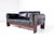 Mid-Century Modern Bastiano Two-Seater Sofa by Tobia Scarpa for Gavina, 1960s For Sale - Image 4 of 5