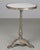 19th Century 19th Century French Cast Iron Marble Top Bistro Table For Sale - Image 5 of 11