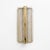 An elegant pair of italian big sconces composed of curved and fluted murano glass panels in a refined shade of clear. The...