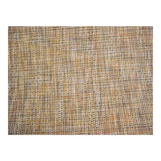 Gaston Y Daniela San Antonio Tobacco Tweed Upholstery Fabric - 3 3/8 Yards For Sale