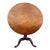 Early 19th C. Mahogany Tilt-Top Single Board Candlestand For Sale