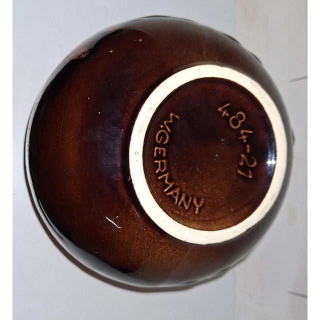 Vintage Ceramic Vase in Fat Lava Style from Scheurich, 1970s For Sale - Image 4 of 5