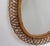 Mid-Century Modern Italian Rattan Wall Mirror, 1960s For Sale - Image 4 of 12