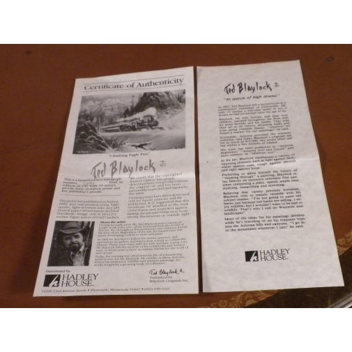 1990s Climbing Eagle Pass by Ted Blaylock For Sale - Image 4 of 5