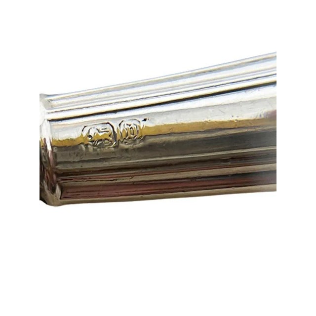 English Silver Butter Knives from Maxfield & Sons Ltd, Sheffield, 1913 For Sale - Image 5 of 6