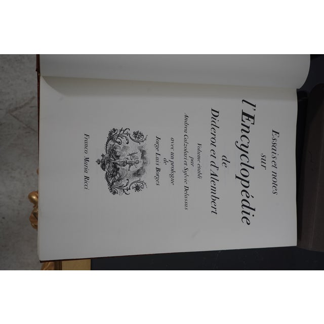 Animal Skin Diderot & D’ALEMBERT Set of Italian Leather Bound Encyclopedia For Sale - Image 7 of 18
