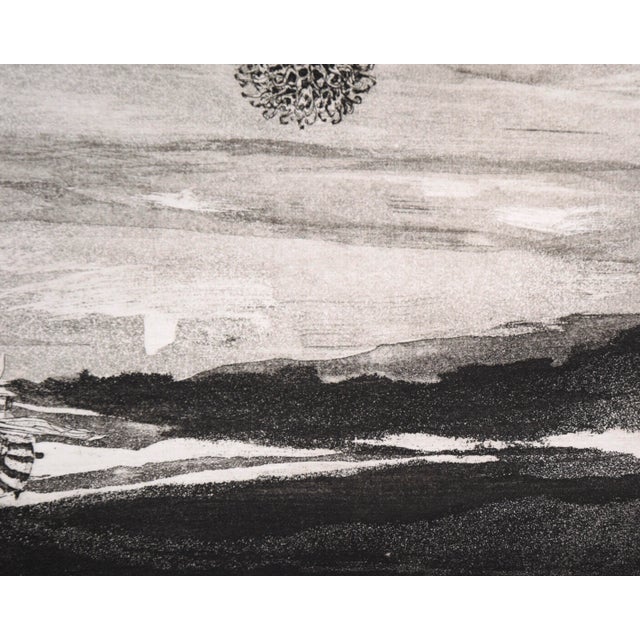 "Dialogue to the Wind" - Intaglio Print by Tomoya Uchida For Sale In Monterey, CA - Image 6 of 9