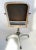 Mid century industrial tanker desk armchair with propeller base. Originally designed in the 1930's by Gio Ponti which was...