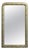 Tall French Louis Philippe Wall Mirror in Silver Gilt For Sale