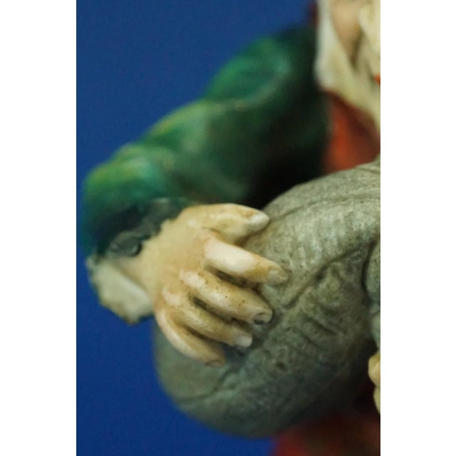 19th Century Porcelain Figurine of Caramogi from Ginori Doccia, Italy For Sale - Image 15 of 18