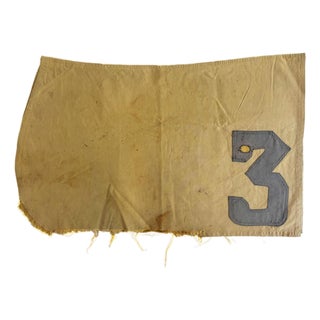 1900s Antique Racehorse Saddle Cloth For Sale