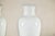 A pair of Chinese porcelain vases, these elegant pieces showcase a timeless silhouette and a lustrous white glaze that...