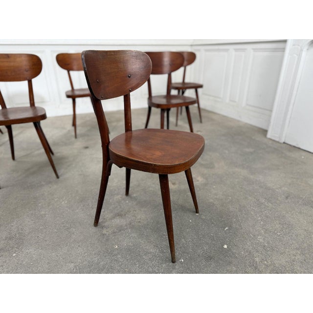 1960s Chairs from Baumann, 1960s, Set of 8 For Sale - Image 5 of 9