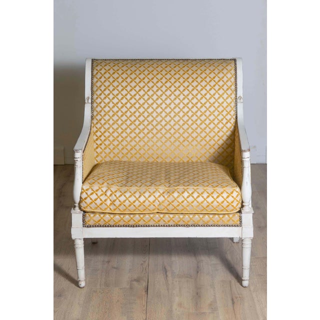 French 19th Century Pair of Marquise Chairs Circa 1890 For Sale - Image 4 of 11