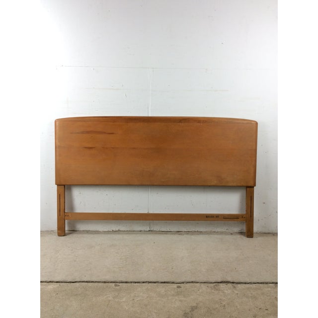 Mid Century Modern Full Size Headboard by Heywood Wakefield For Sale - Image 15 of 17