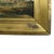 Green Antique Watercolor on Paper Landscape Painting With Figures 19thC For Sale - Image 8 of 12
